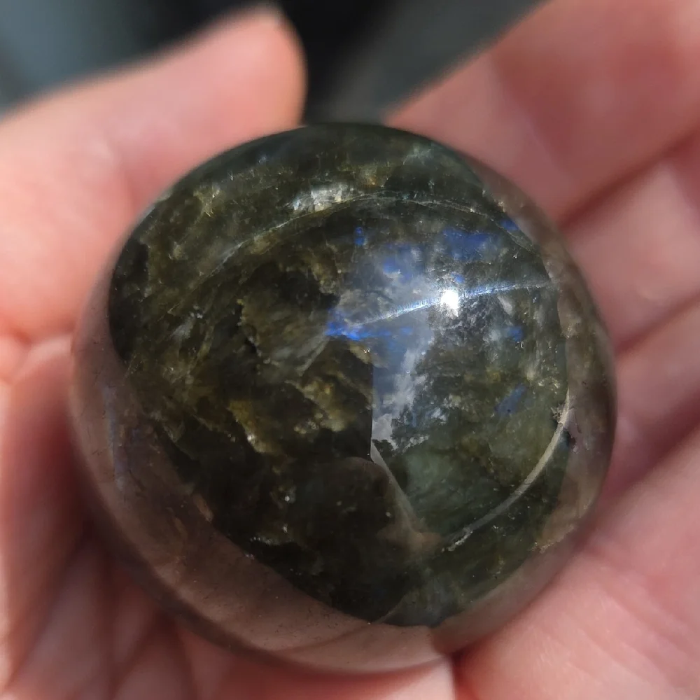 Labradorite Sphere - Picture 5 of 5